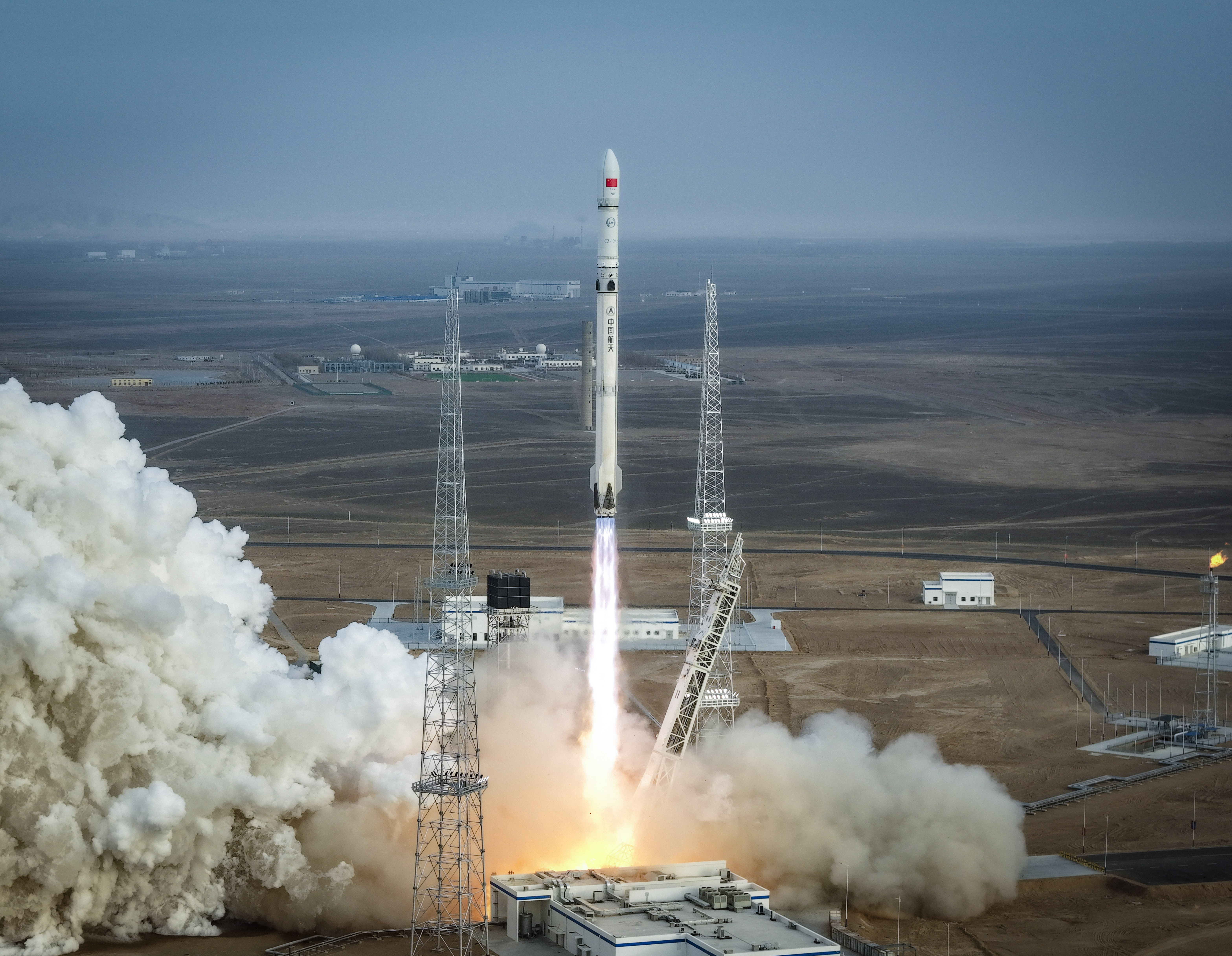 Flight 2, photo by China Aerospace Science and Technology Corporation